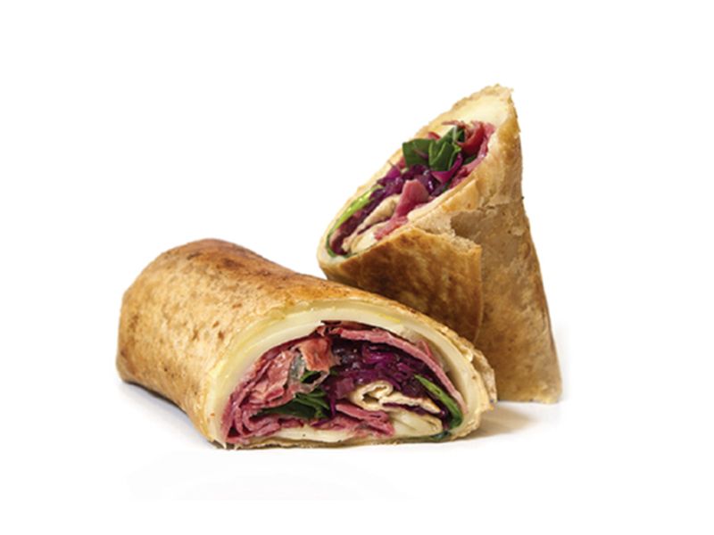 Pastrami Egg Wrap