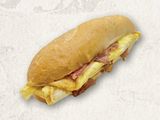 Pastrami Omelette Sandwich
