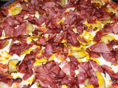 Pastrami Pizza