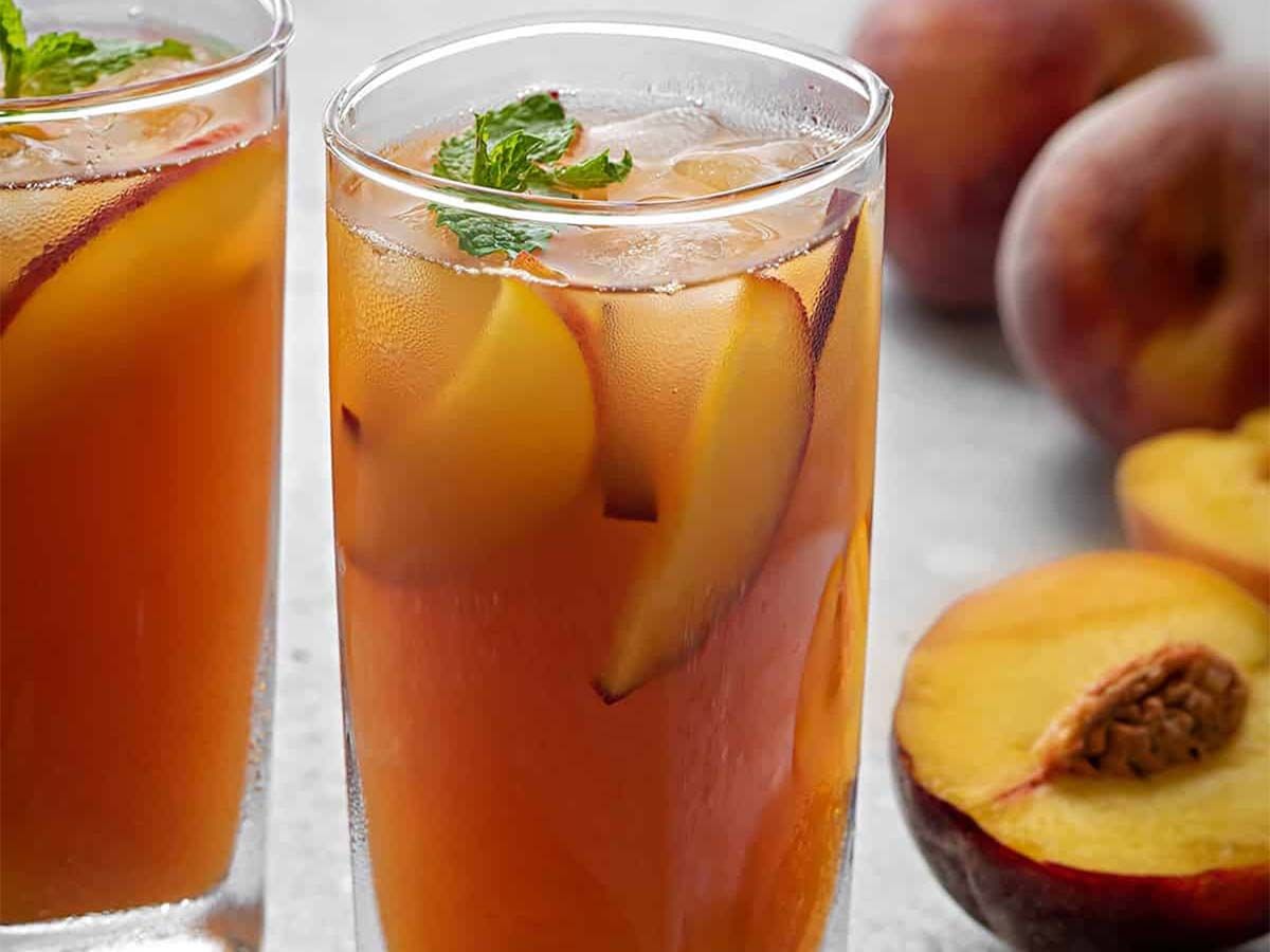 Ice tea peach