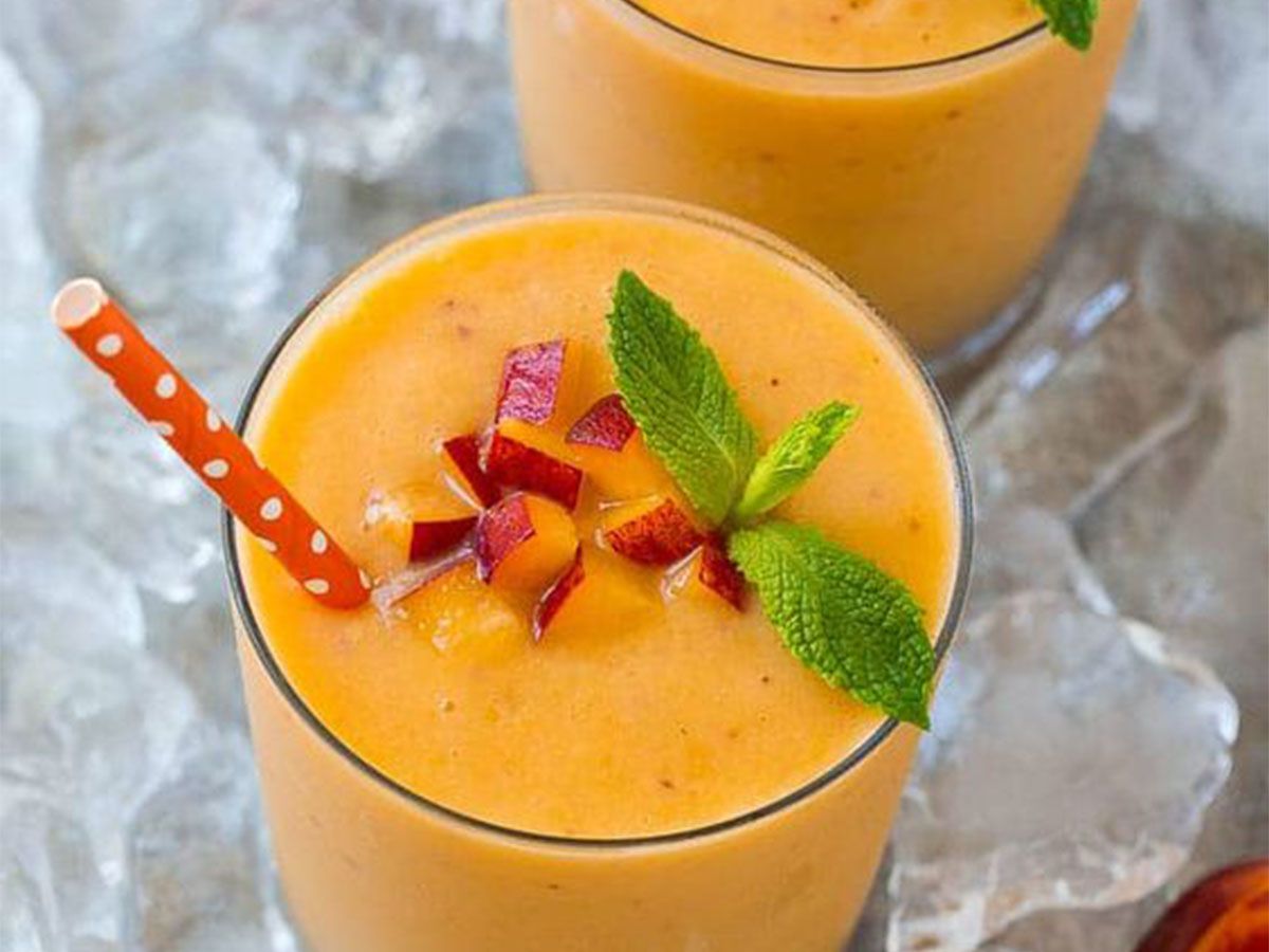 Peach Mango Smoothie