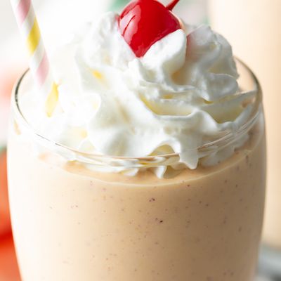 Peach Milkshake