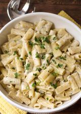 Fasting White Sauce Pasta