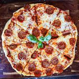 Pepperoni pizza
