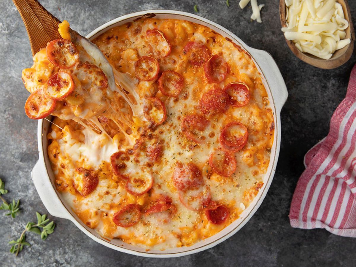 Pepperoni Mac And Cheese