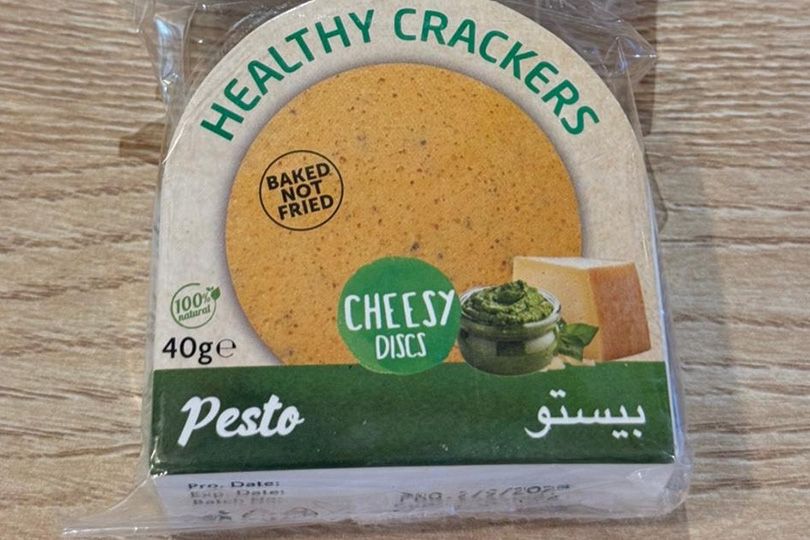 pesto Crackers