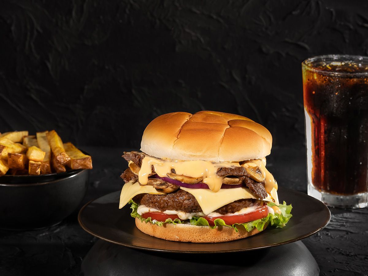 Philly Cheesesteak Burger (New)