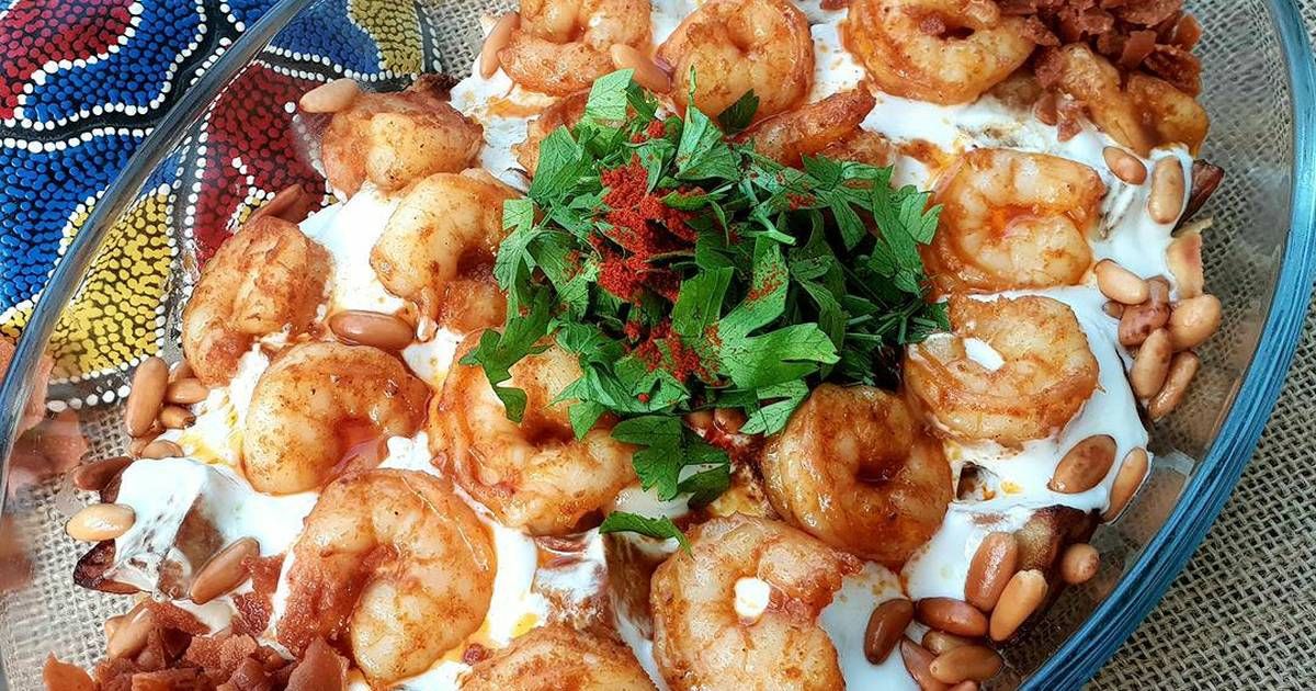 El Sayad Shrimp Pane Fatteh