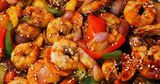 Large Shrimp With Peel Meal With Bisc