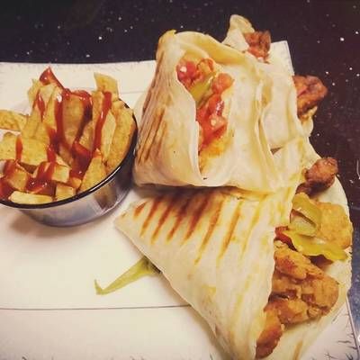 Chicken Strips Crepe