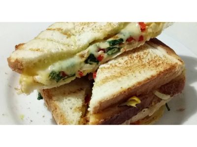 Vegetable Egg Sandwich