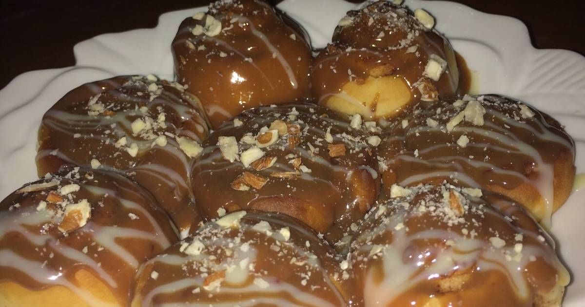 Cinnabon With Nutella Chocolate And Snickers Chocolate