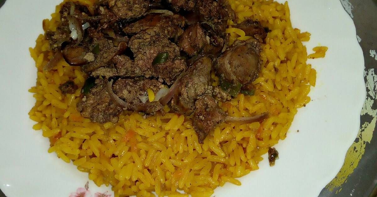 Basmati Rice With Liver