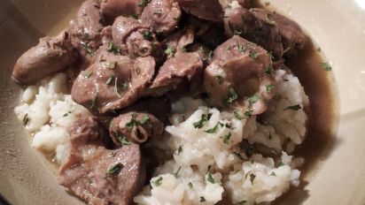 Rice With Liver And Giblets