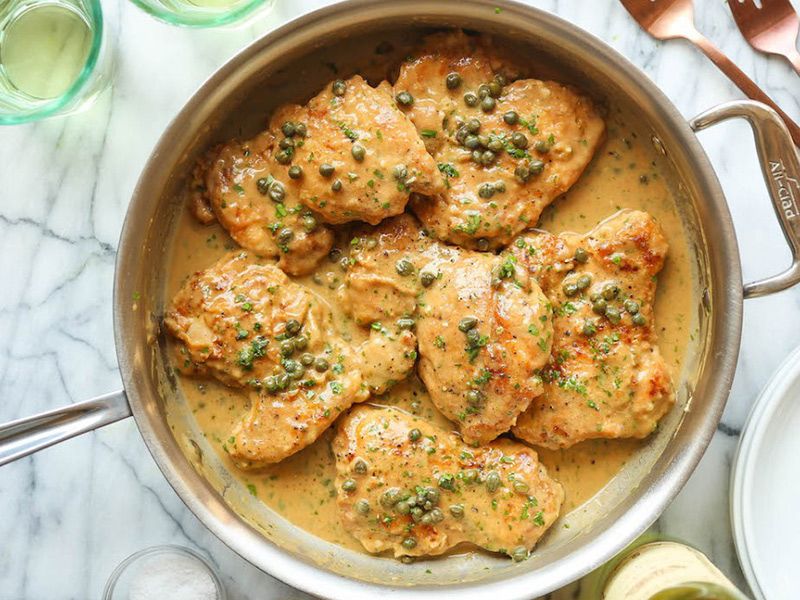 Chicken Piccata Platter
