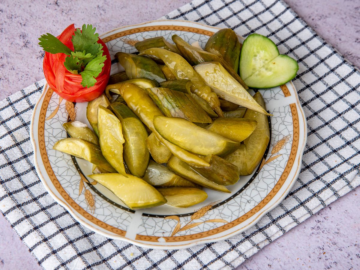 Pickled Cucumber Platter