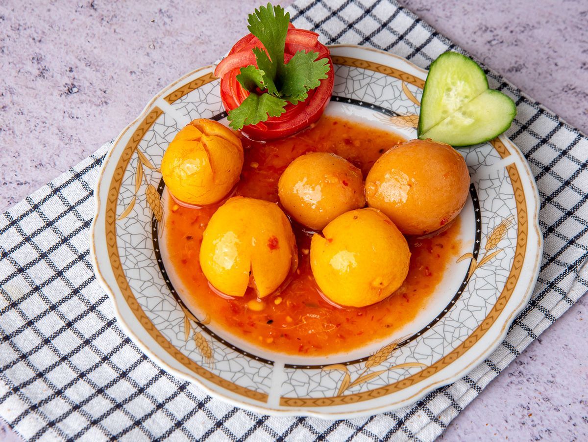 Pickled Lemons With Safflower