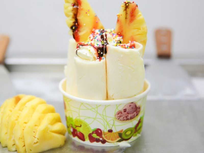 Pineapple Ice Cream