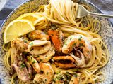 Pink Frutti Di Mare Pasta