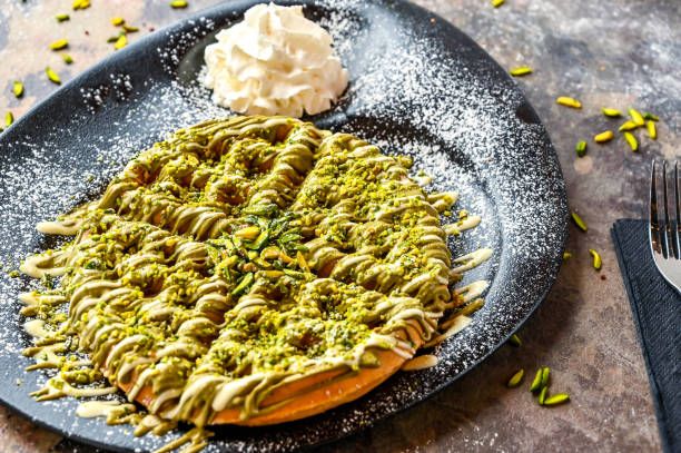 Waffle Pistacio