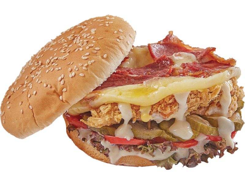 Baker Pizza burger