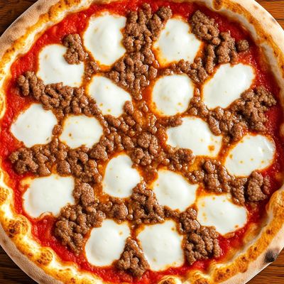 pizza Bolognese