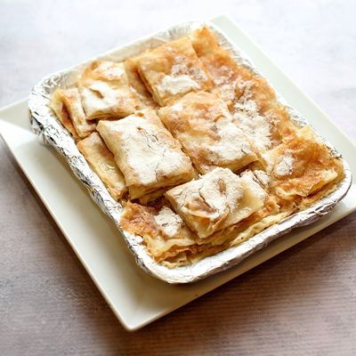 Sweet kunafa pie