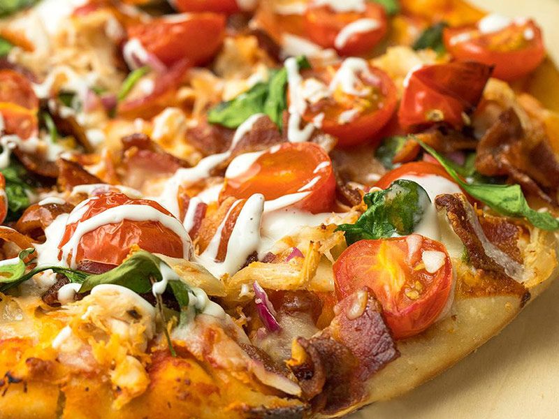 Chicken Oriental Pizza