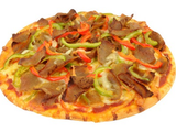 Large Doner Kebab Pizza