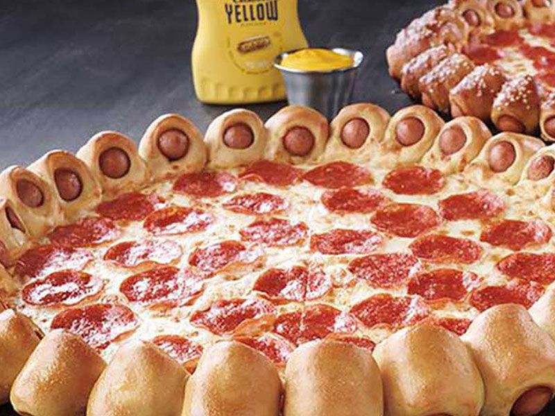 Hot Dog Pizza