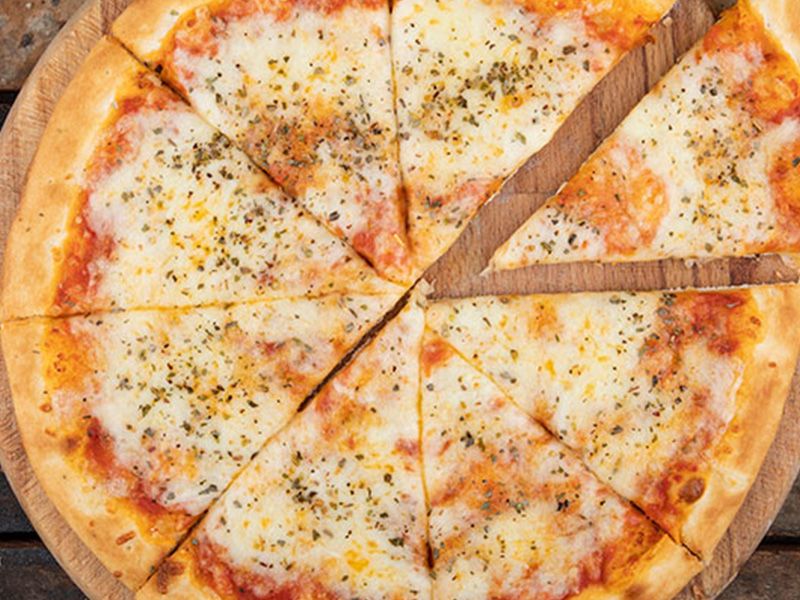 Margherita pizza