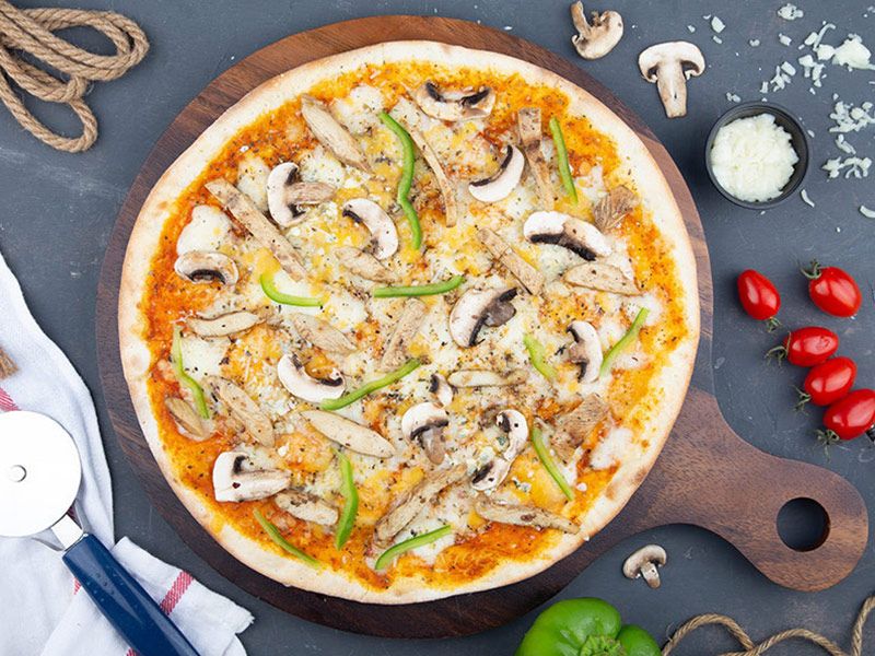 Mushroom Pizza