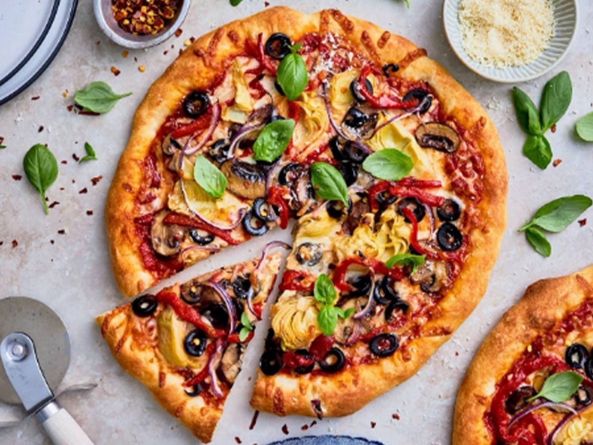 Mix vegetables Pizza