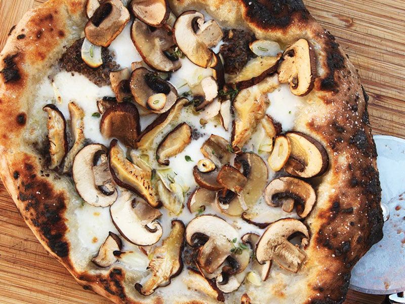 Mushroom Pizza