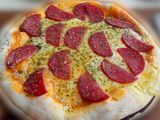 Salami Pizza
