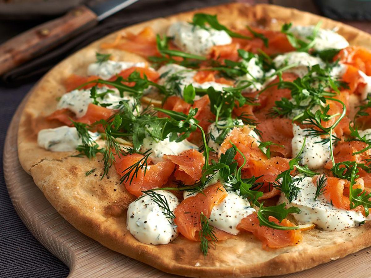 Pizza Smoked Salmon