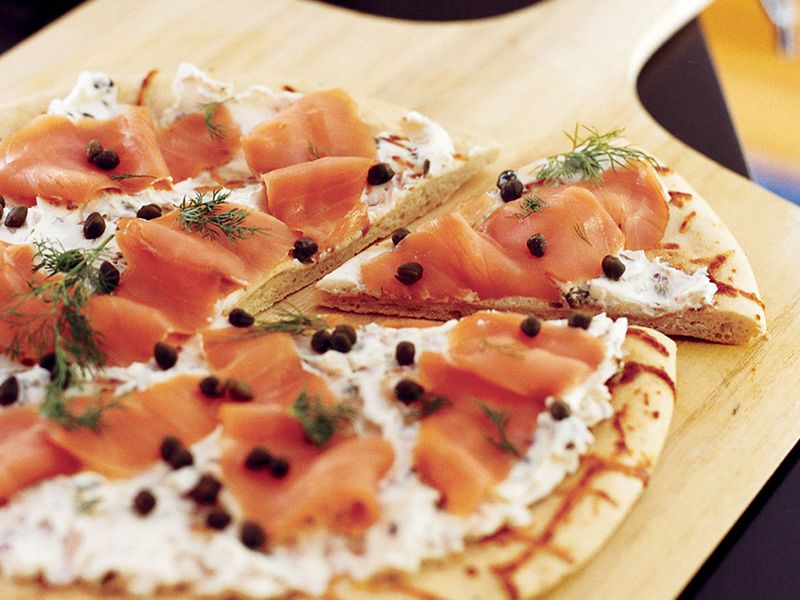 Salmon Pizza