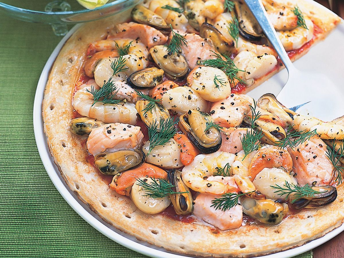 Sea Food Pizza