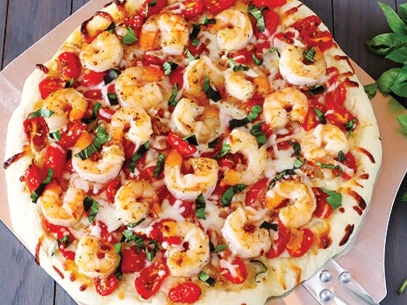 Shrimp Pizza