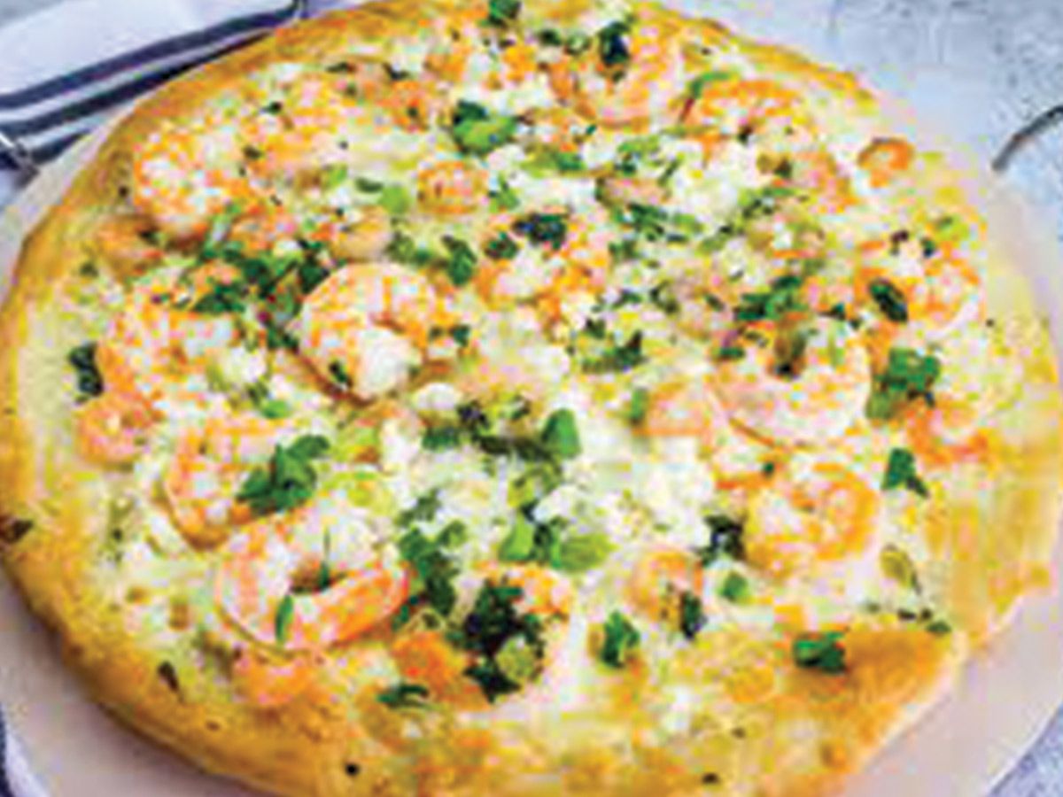 SHRIMP PIZZA
