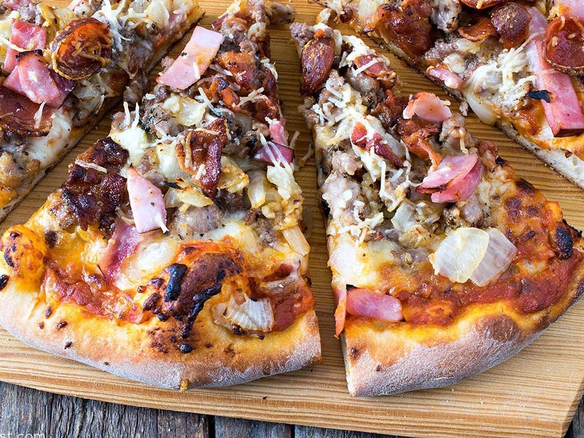 Super Beef Pizza