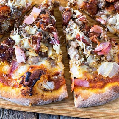 Super Beef Pizza