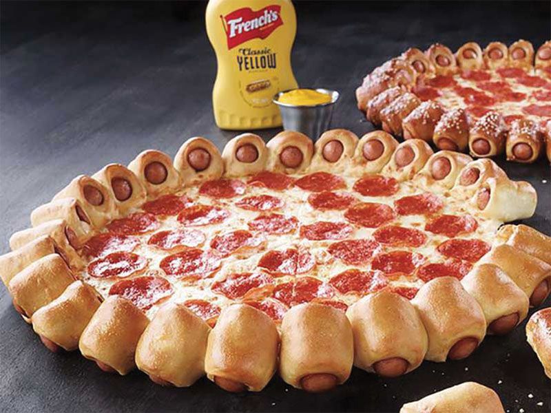 Hot Dog Pizza