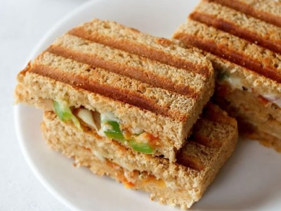 Vegetables Pizza Sandwich