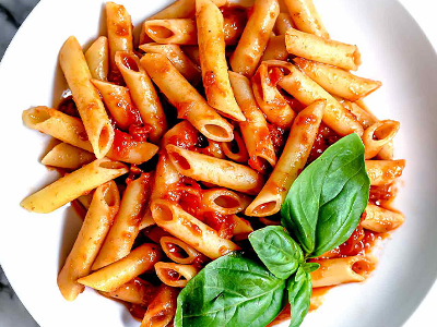 Penne Pasta With Red Sauce
