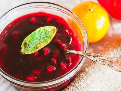 Pomegranate With Tangerine Cocktail