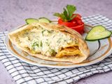 Potato Chips With Baba Ghannoug Sandwich