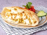 Potato Chips With Eggs Sandwich