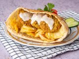Potato Chips With Taamia Sandwich