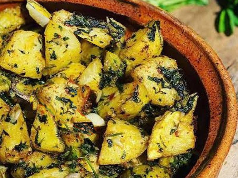 Potato With Coriander
